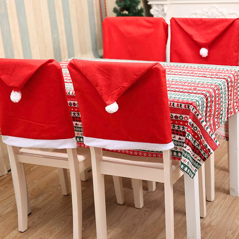 Capas para Cadeiras Decoração de Natal Loja InovaStock