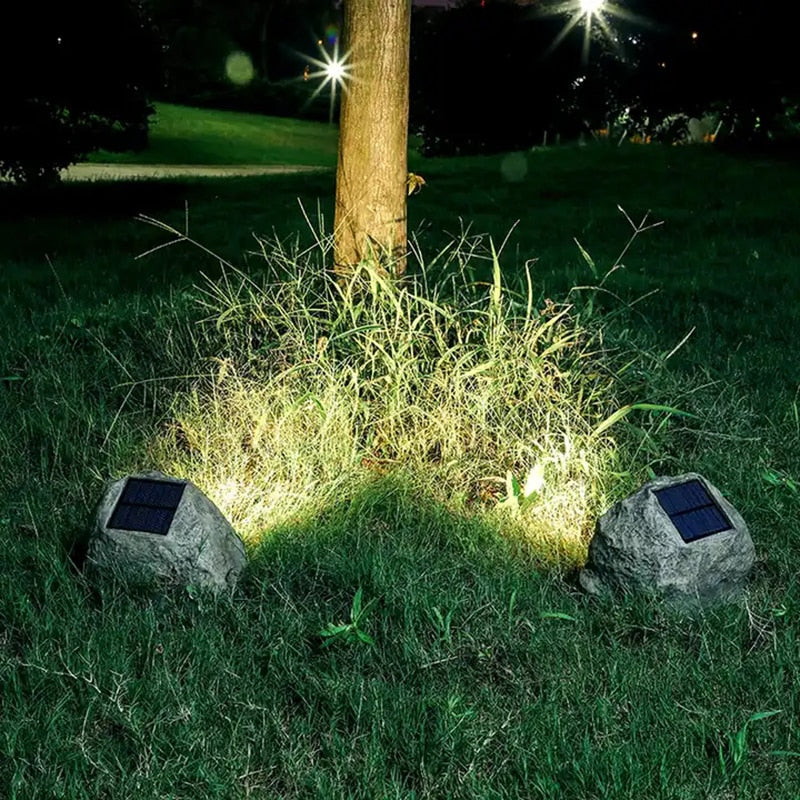Holofote Solar LED para Jardim - Inova Rocks